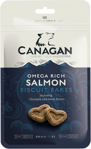 opakowanie smaczków Canagan Salmon Biscuit Bakes